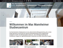 Tablet Screenshot of mmsz-dachau.de